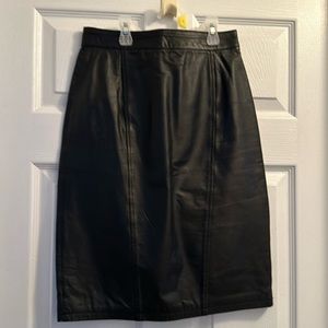 Women’s Leather skirt